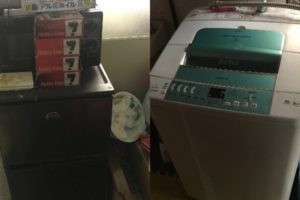 冷蔵庫、洗濯機の不用品回収の写真