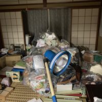 富山県富山市のお家の片付けと不用品回収、作業前の現場写真